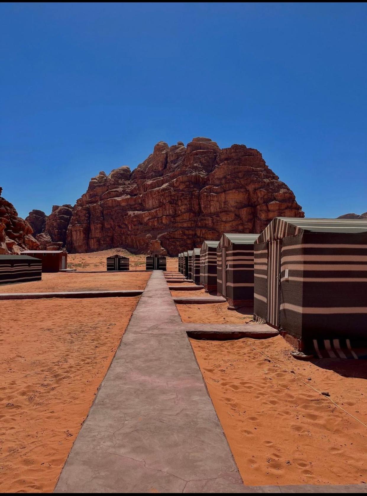 Wadi Rum Jordan Camp Exterior foto