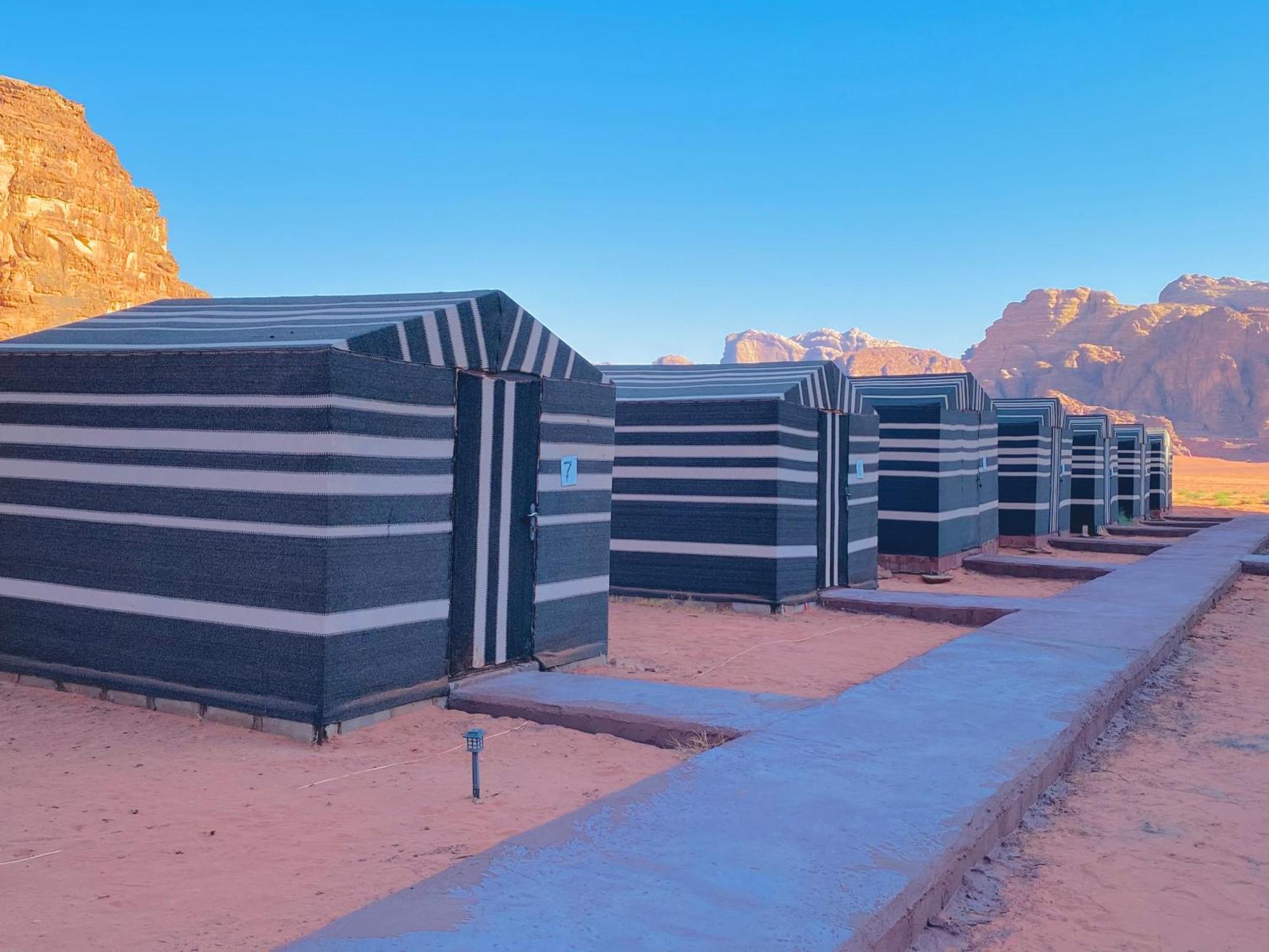 Wadi Rum Jordan Camp Exterior foto